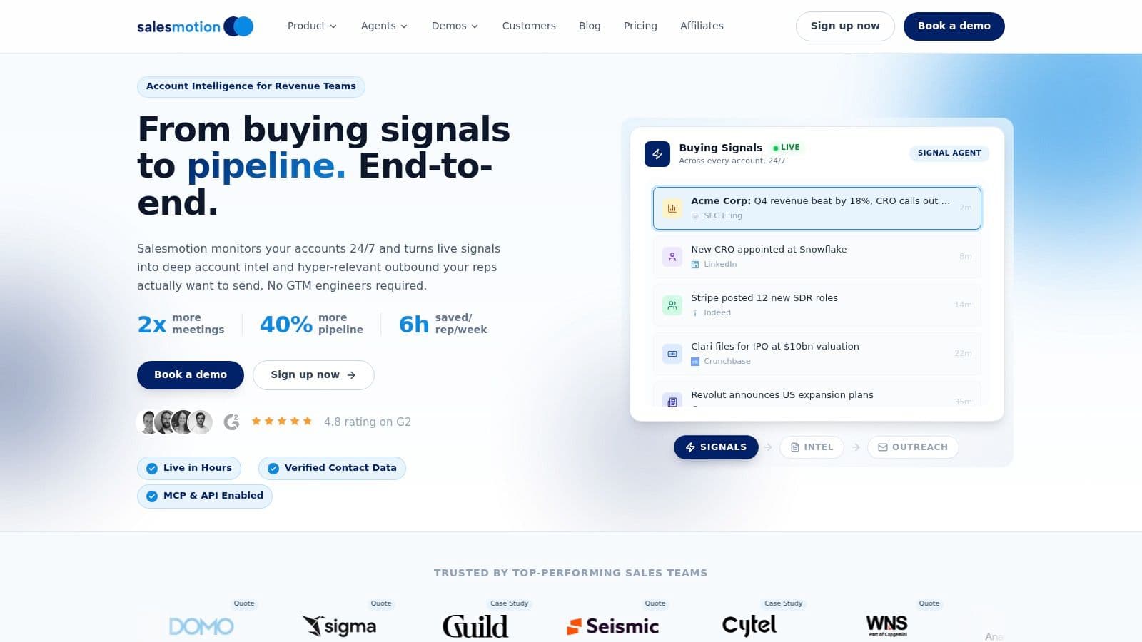 Screenshot from https://salesmotion.io