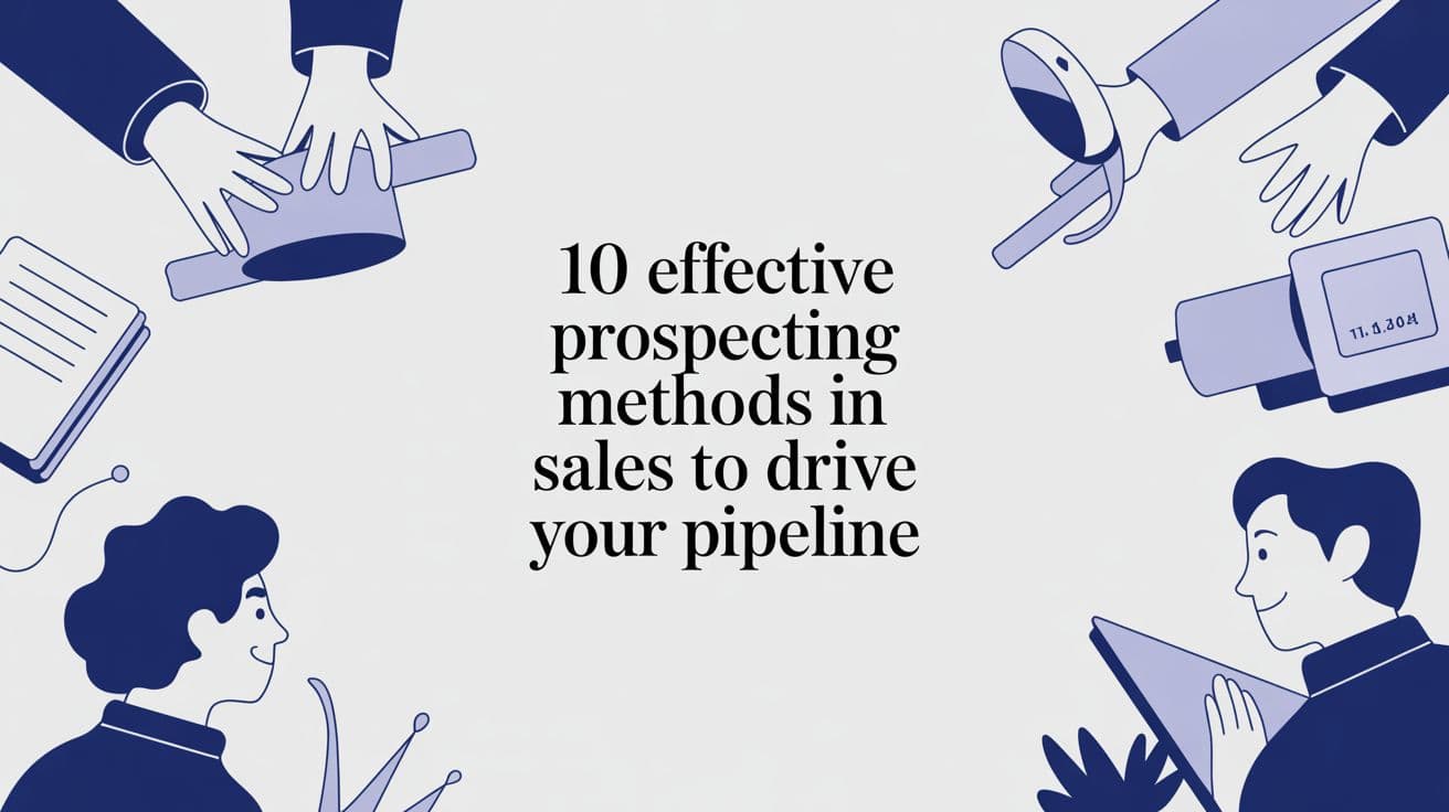 10 Effective Prospecting Methods in Sales to Drive Your Pipeline