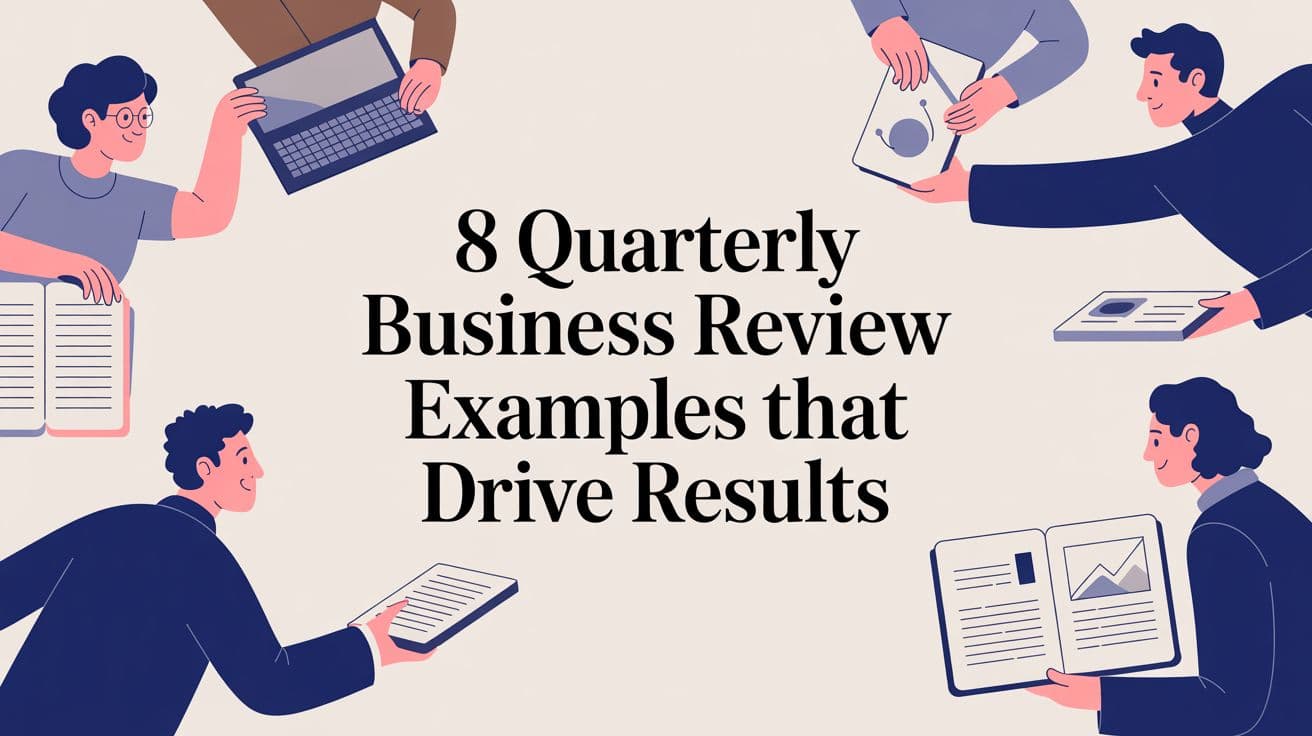 8 Quarterly Business Review Examples That Drive Results