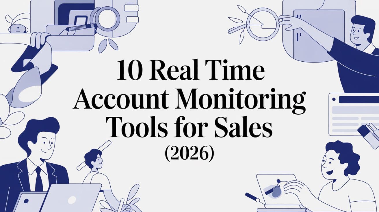 10 Real Time Account Monitoring Tools for Sales (2026)