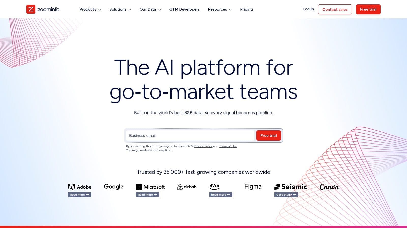ZoomInfo SalesOS (Scoops, Copilot, Tracker)