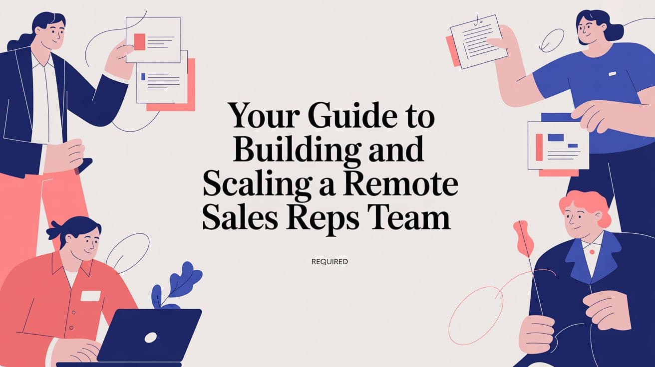 Your Guide to Building and Scaling a High-Performing Remote Sales Team in 2026