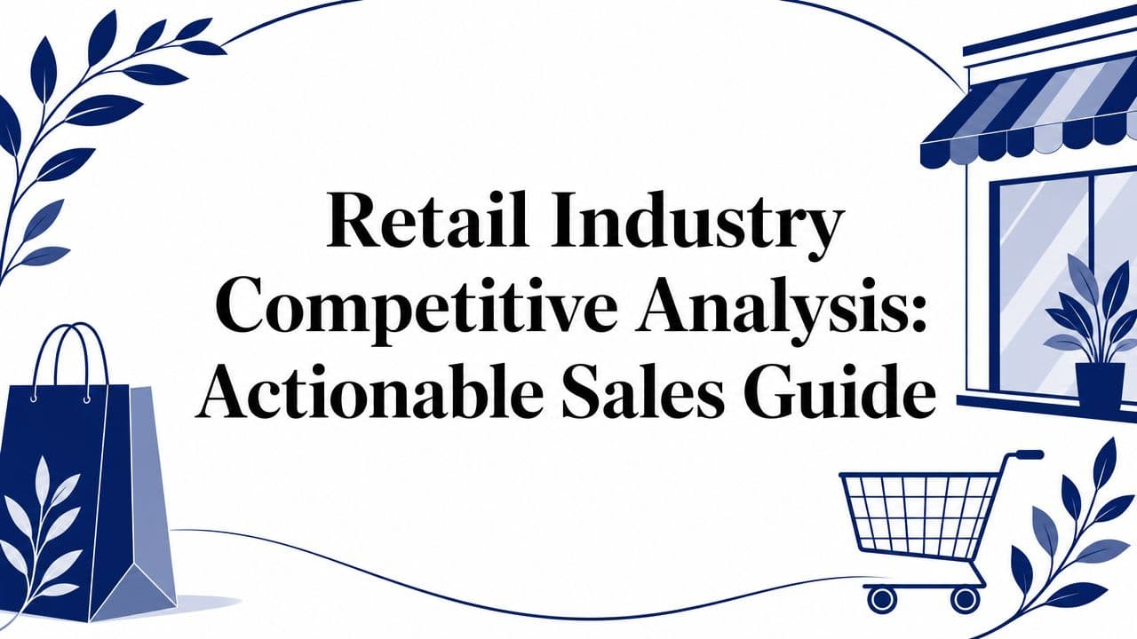 Retail Industry Competitive Analysis: Actionable Sales Guide
