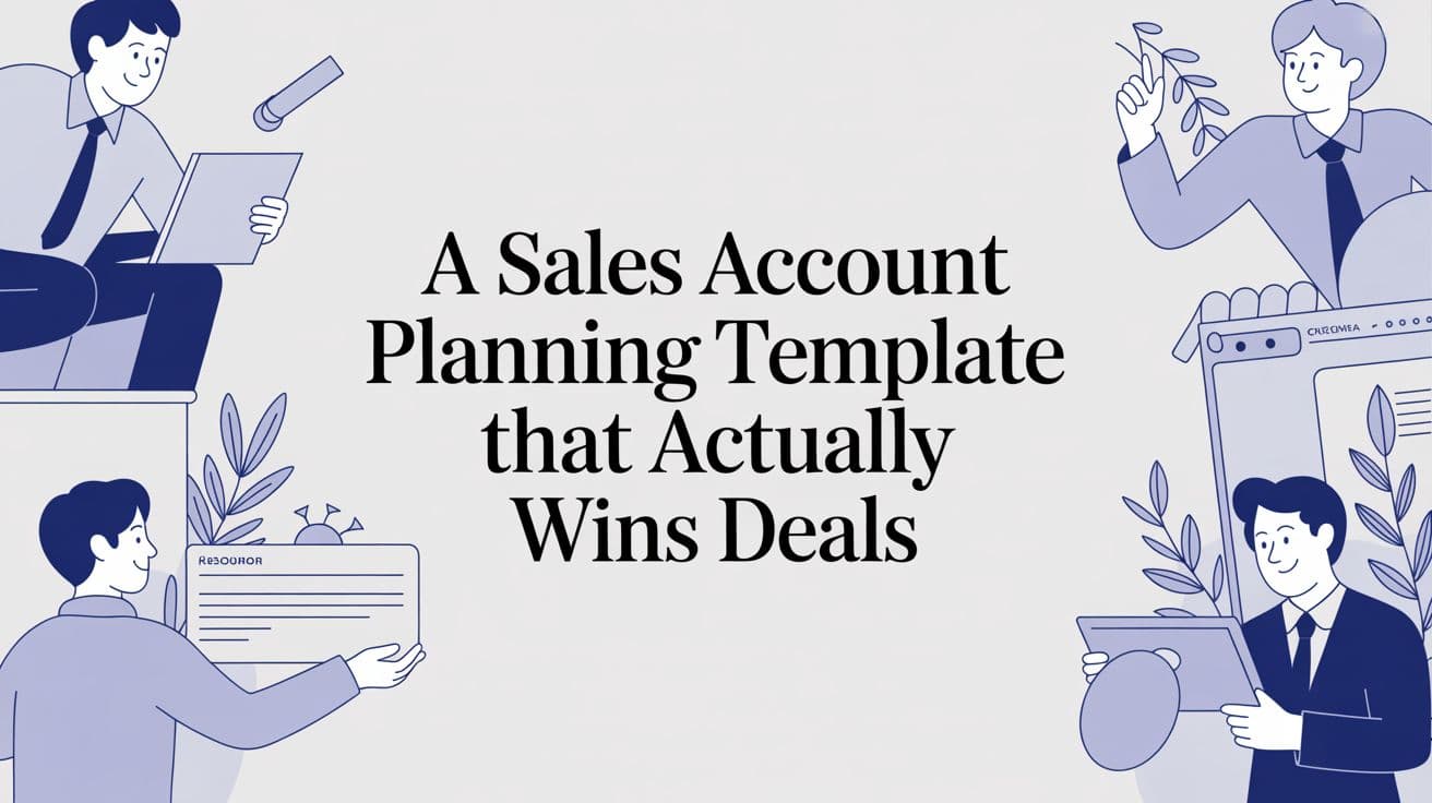 A Sales Account Planning Template That Actually Wins Deals