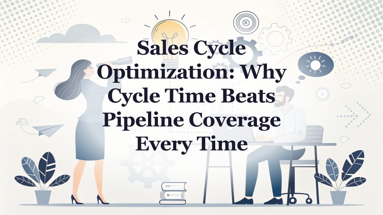 Sales Cycle Optimization: Why Cycle Time Beats Pipeline Coverage Every Time