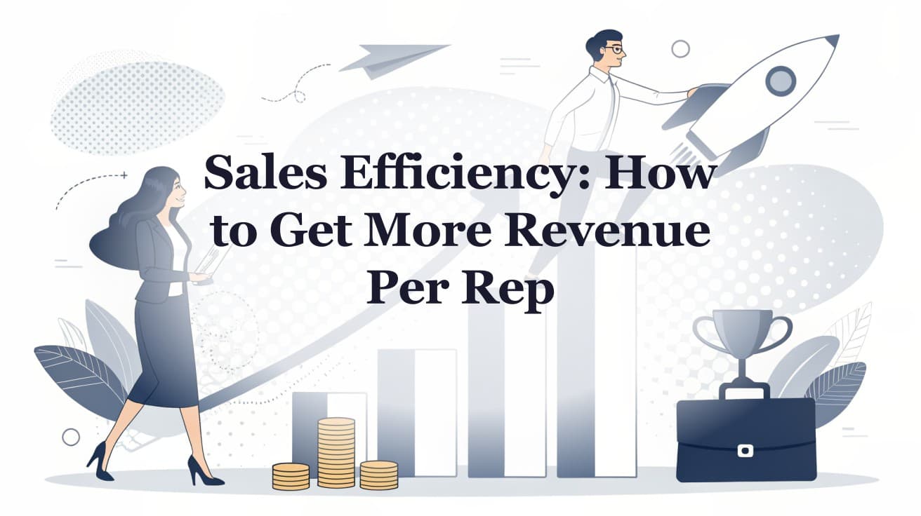 Sales Efficiency: How to Get More Revenue Per Rep