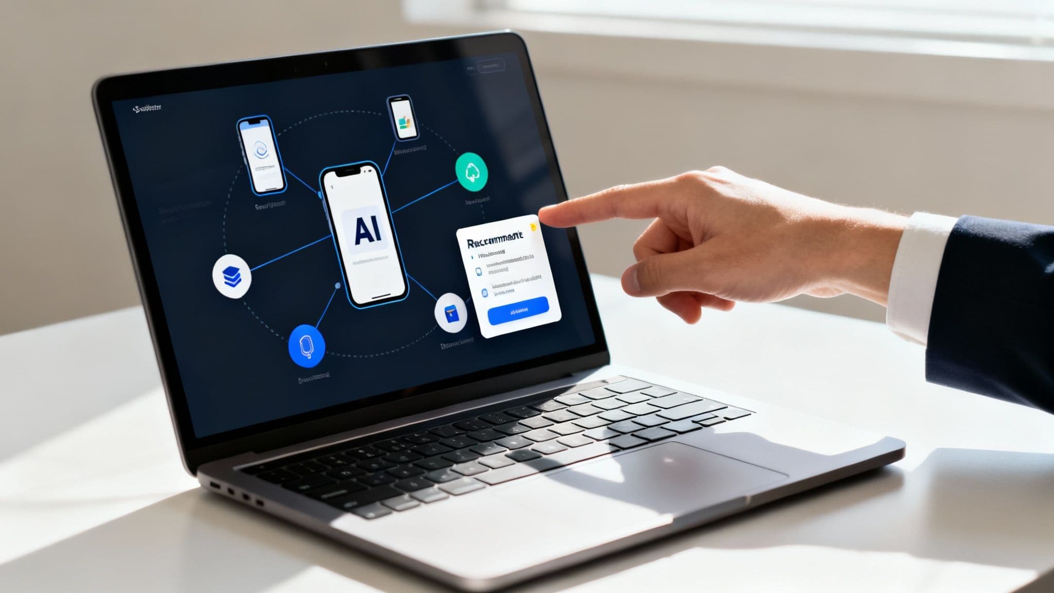 A screenshot of the Highspot sales enablement platform, showing content organized for sales teams.