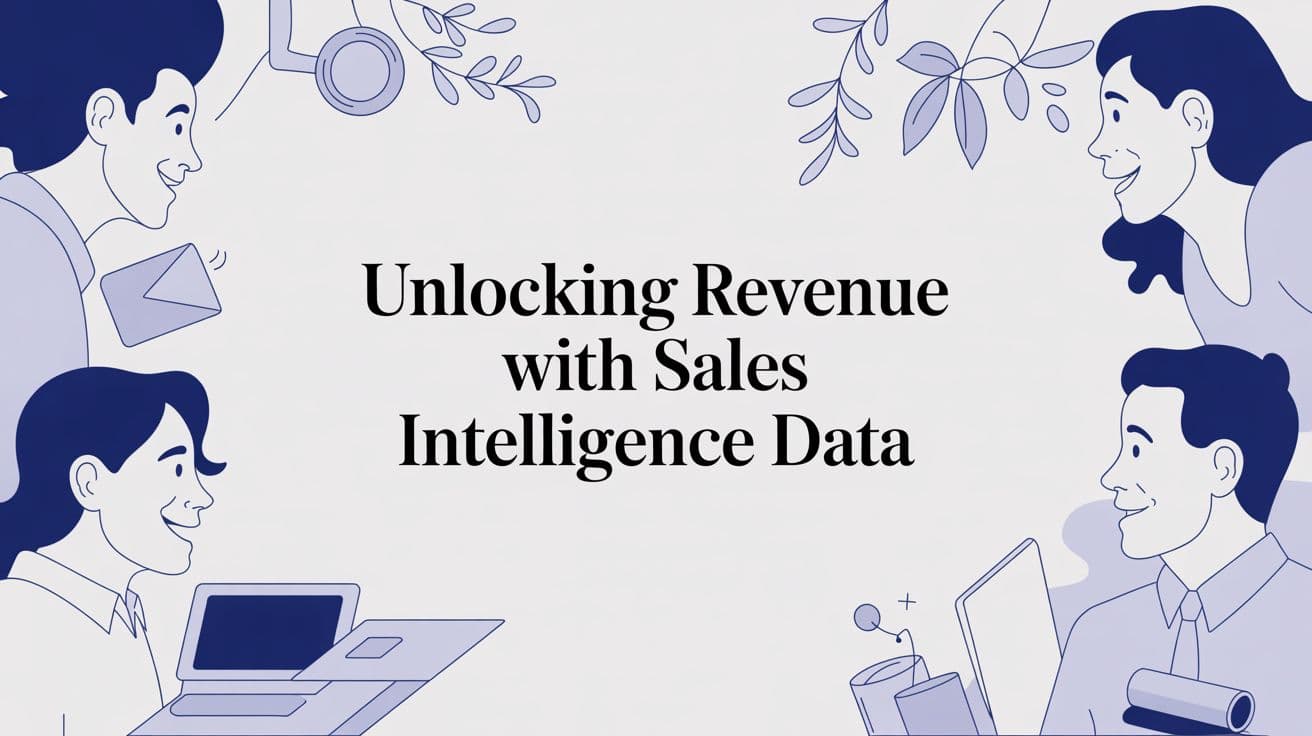 Sales Intelligence Data: Act on Buying Signals