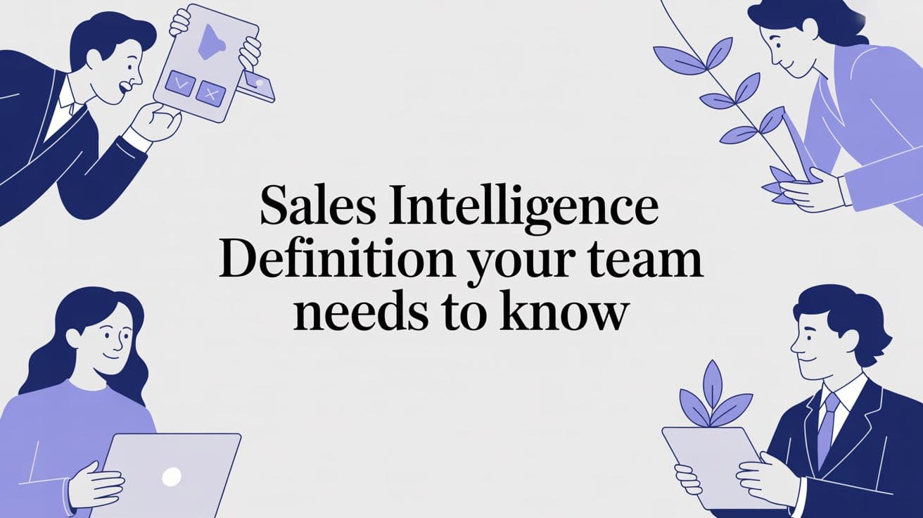 Sales Intelligence: What It Is and Why Your Team Needs It