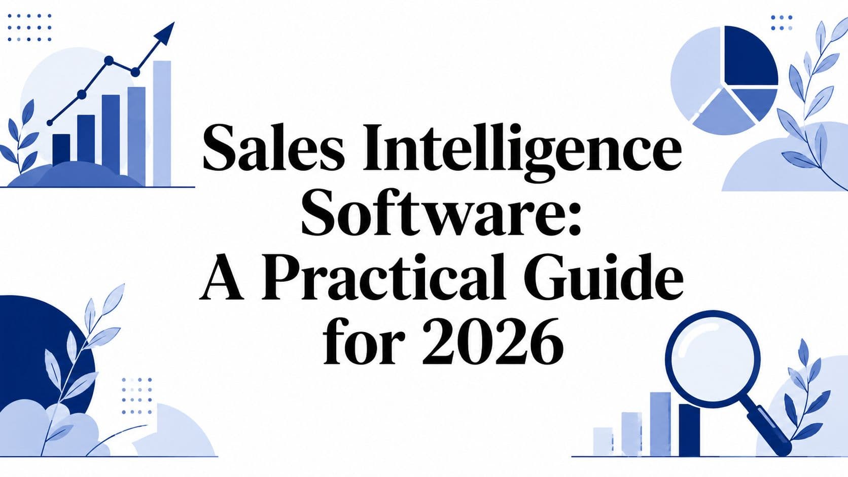 Sales Intelligence Software: A Practical Guide for 2026