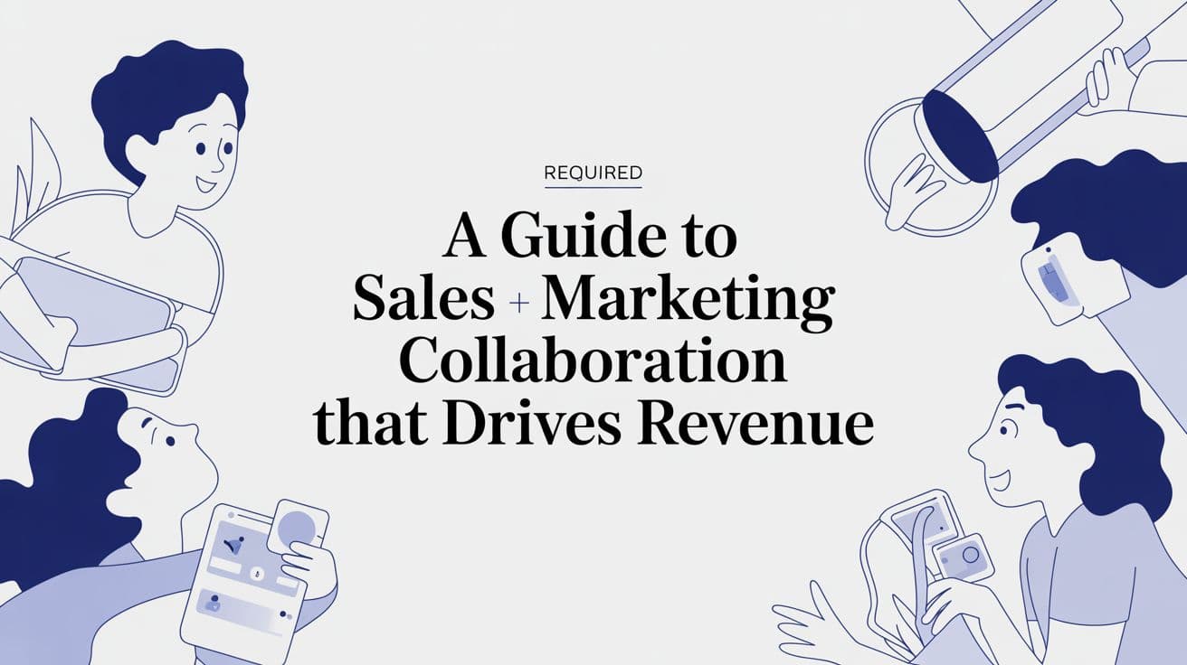 Sales and Marketing Alignment: A Revenue-Driven Playbook