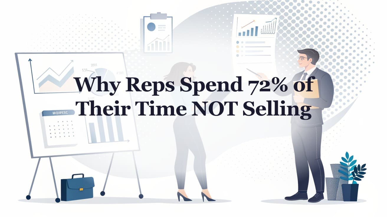 Why Reps Spend 72% of Their Time NOT Selling (And How to Fix It)