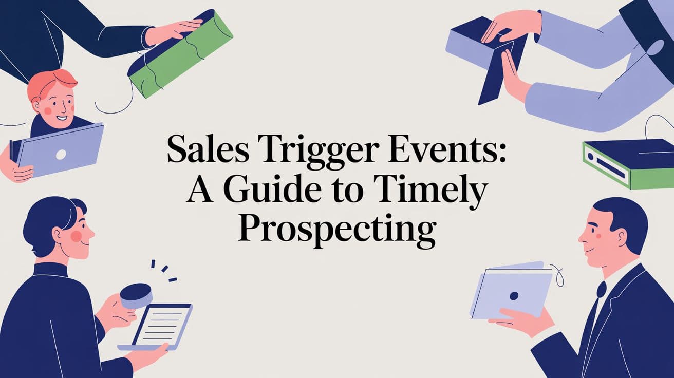 Sales Trigger Events: A Guide to Timely Prospecting