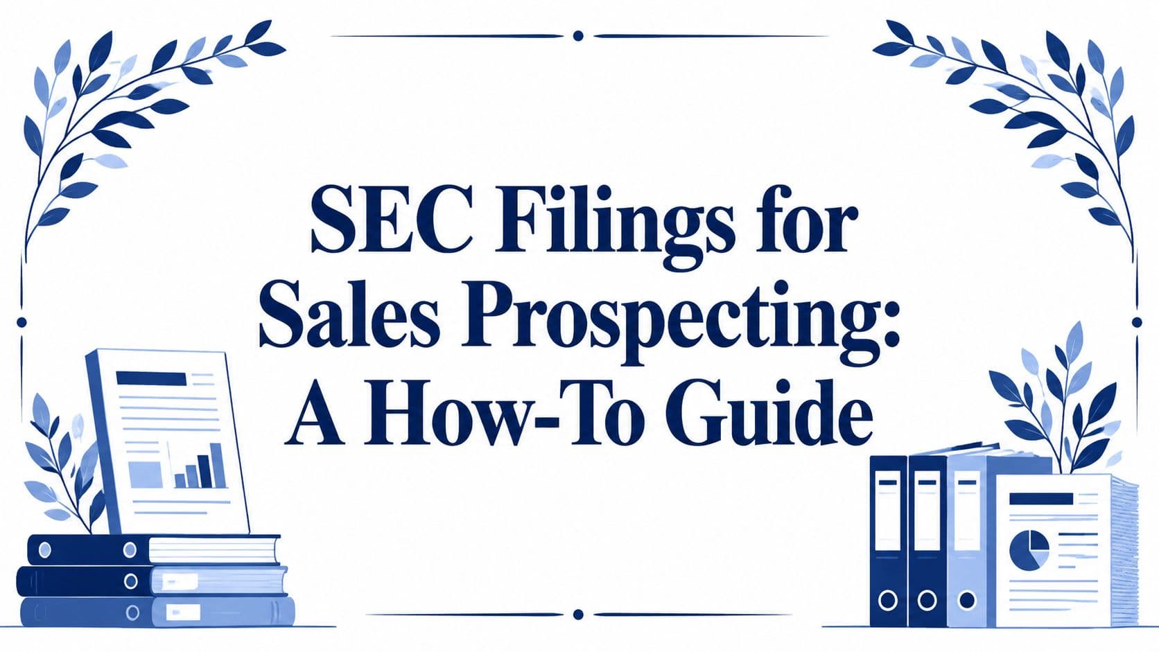 SEC Filings for Sales Prospecting: A How-To Guide