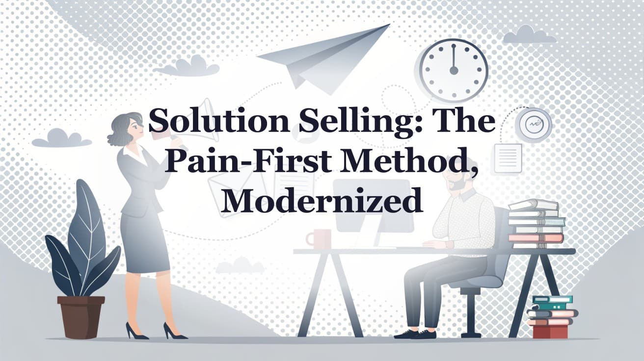 Solution Selling: The Pain-First Method, Modernized