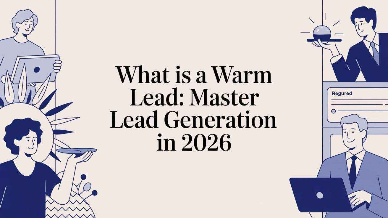 What Is a Warm Lead: Master Lead Generation in 2026