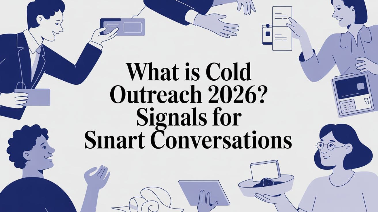 What Is Cold Outreach 2026? Signals for Smart Conversations