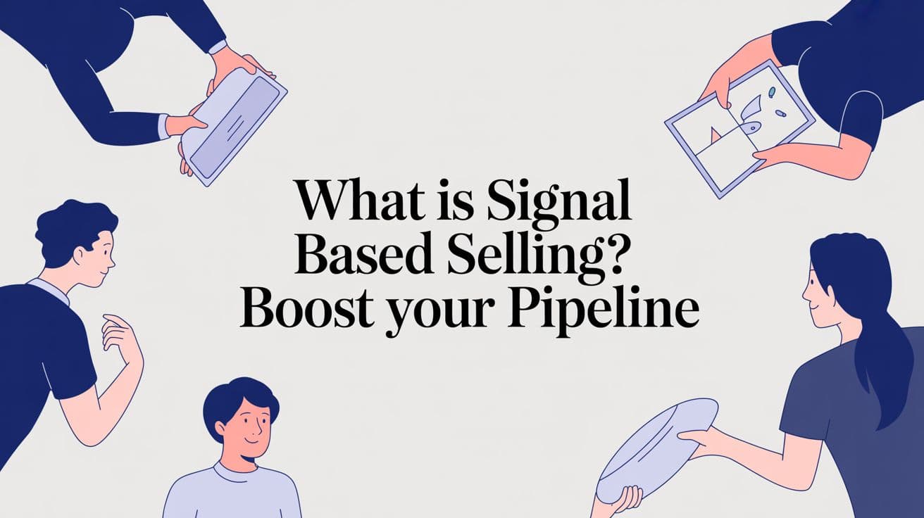 What Is Signal Based Selling? Boost Your Pipeline