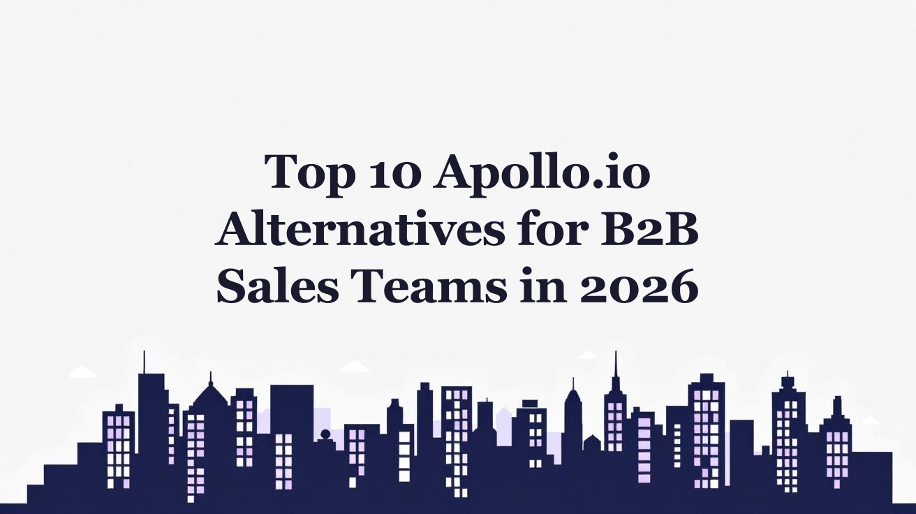 Top 10 Apollo.io Alternatives for B2B Sales Teams in 2026 | Salesmotion