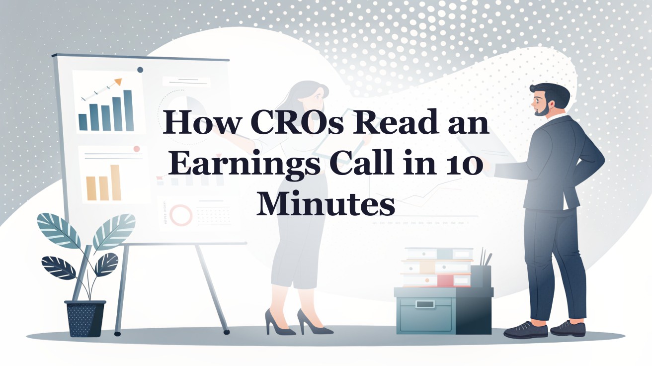 Earning Call Example How CROs Read an Earnings Call in 10 Minutes (Account Brief Template ...